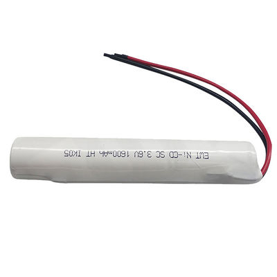 購入 ニッケルSC ニッドルバッテリー 3.6v 1600mah リチャージ可能なバッテリーパック オンライン製造
