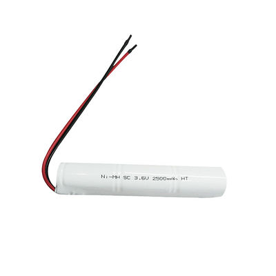 購入 カスタマイズされたニッケル充電電池 3.6v 2500mah バッテリー online manufacture