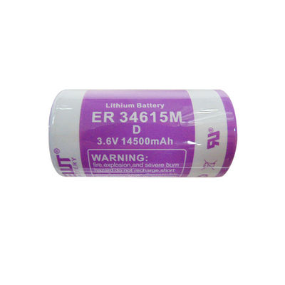 購入 100g リチウムチオニル塩化電池 ER34615M 3.6v AAA電池 CE オンライン製造