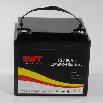 購入 長いサイクルの寿命 充電可能 12v 60ah 768wh lifepo4 バッテリーパック スクーターEバイク ゴルフカー オンライン製造
