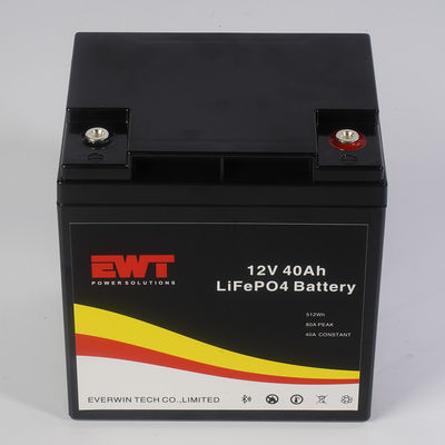 購入 パーソナライズド アウトドア大型 12V 40AH Lifepo4 バッテリー 防塵・防水 14.6V 入力電圧 オンライン製造