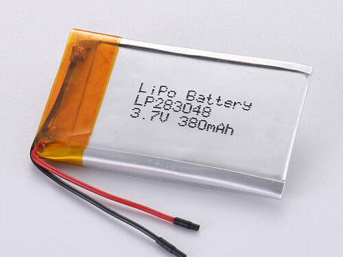 購入 LP283048 3.7V 380MAH A級 リチウムポリマーバッテリー -20〜45°C オンライン製造