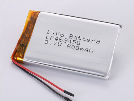 購入 LP463450 3.7V 800MAH Li-polymer Battery CE Certificates OEM ODM Supported Chemical Composition オンライン製造