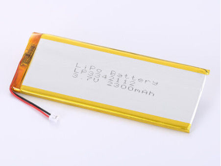 購入 LP3342112 3.7V 2300MAH リチウムポリマー電池 高容量 リポパック 1 年間の保存期間 オンライン製造