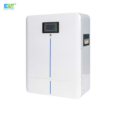 購入 51.2V 100AH 壁に装着されたエネルギー貯蔵電池,太陽光家庭エネルギー貯蔵 リチウム鉄リン酸電池 オンライン製造