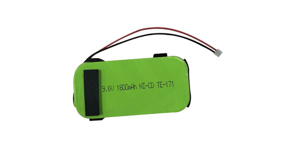 購入 NI-CD ニッケルカドミウム電池 9.6V 1800MAH 容量と最大充電電流 0.5A 有毒物質を含む化学 オンライン製造