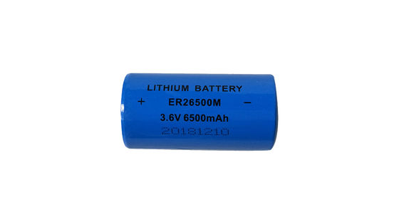 購入 ER26500M 3.6V 6500MAH 高電圧およびカスタマイズされた端末/ピン/ワイヤー/コネクタ リチウムチオニル塩化電池 オンライン製造