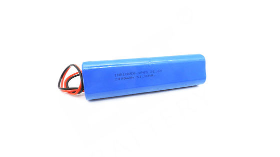 購入 INR18650 21.6v 2400mah カスタマイズ可能なワイヤーコネクタ リチウムイオンバッテリーパック ABSケースと円筒状のセル オンライン製造