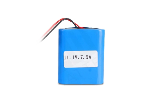 購入 高容量リチウムイオンバッテリーパック 18650 11.1V 7500mAh 電源およびインバータシステム用充電式 オンライン製造