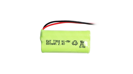 購入 NI-MH 2.4V 600MAH 密閉型 NiMH バッテリー 充電可能 記憶効果なし 長持ち性能 オンライン製造