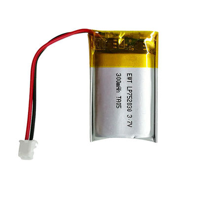 752030 ミニ リポ バッテリー 3.7v 300mah リ充電可能なリポリマー バッテリー パック