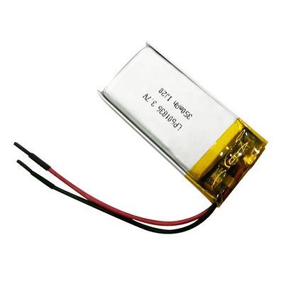 OEM リチウムイオンポリマーバッテリー 防水 リチウムイオンバッテリー 3.7V 350mah 充電可能
