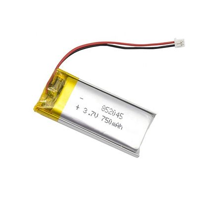 電力 3.7v 750mah リチャージ可能なバッテリー 小型リポバッテリー ポリマー