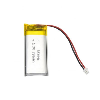 OEM/ODM リチウムポリマー バッテリー パック 3.7V 750MAH リポ バッテリー LP852045