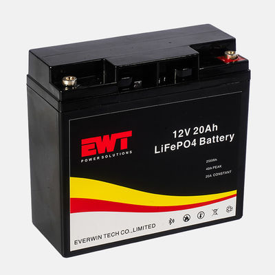 12.8V 20Ah リチウム鉄リン酸電池 IFR26650 再充電可能な LiFePO4