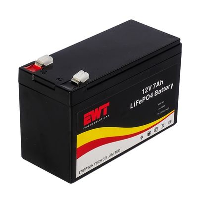 リチャージ可能なリチウムイオン電池 ライフポ4 電池 パック 12V 7AH 太陽系用