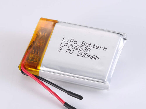 高容量 MP4 リチウムバッテリー LP702530 3.7V 500MAH 充電可能