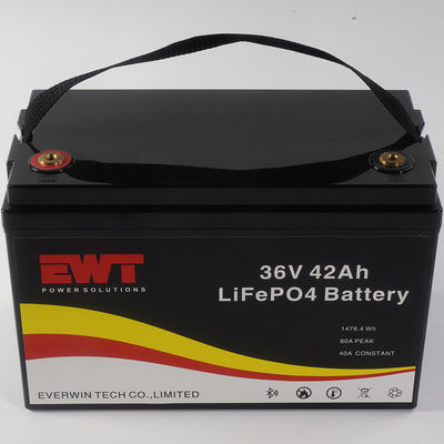 36V 42Ah Lifepo4 エネルギー貯蔵電池 長いサイクル寿命の鉛酸交換