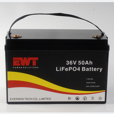 安定容量出力 36V 50Ah Lifepo4 鉛酸のエネルギー貯蔵電池