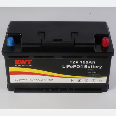 12V 120Ah LiFePO4 バッテリー パック エネルギー 貯蔵 充電可能な名義電圧 12V