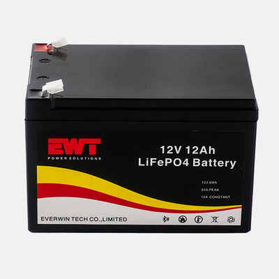 IFR26650 4S 12AH 12V Lifepo4 バッテリー パック EWT サポートからカスタマイズされたバッテリーサイズ