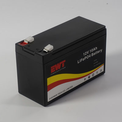 軽量 12V リチウム Lifeo4 バッテリー パック 普通の容量 10Ah と BMS 安全機能
