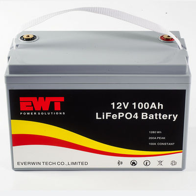 Lifepo4 12V 100Ah 工場用ラック バッテリーパック