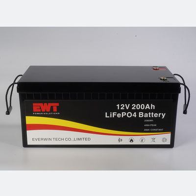 卸売 リチウムバッテリー パック 12V 200AH LCD制御付き缶