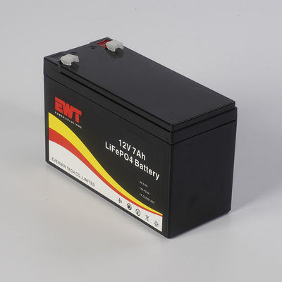 エネルギー貯蔵 リチウムライフポ4 12V 7AH産業用バッテリー パック 長寿命