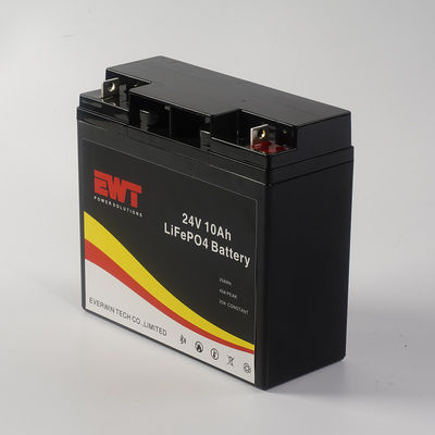 24V 10Ah LiFePO4 バッテリー パックと再生可能エネルギーシステムのためのBMS