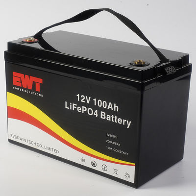 長持ちする 12V リチウム鉄リン酸電池 充電温度範囲 -20°C~60°C 2000回充電サイクル