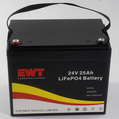 400Wh 24V リチウム鉄リン酸電池 -20°Cから45°Cの環境に適しています