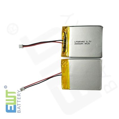 PCB 保護 過剰充電保護とポッチセル付きリチウムポリマー電池 LP585460 3.7V 2000mAh