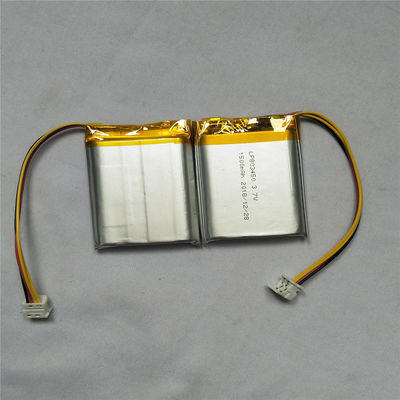 LP803450 3.7V 1500mAh セル PCB 保護 放電防止のセキュリティ機能を持つリチウムポリマーバッテリー