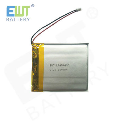 定数電圧3.7V リチウムポリマー電池 LP484450 3.7V 900mAh 放電のためのグレードA 2060C