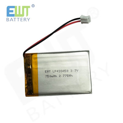 認証 IEC62133 リチウムポリマー電池 LP433450 安全性 オーバーチャード保護パック組装モデル 1S1P