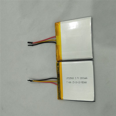 LP525060 3.7V 2000mAh リチウムポリマーバッテリー IEC62133 と CE 認証