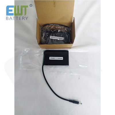 LP505585 11.4V 2600mAh リチウムポリマー電池 DCケーブル付き