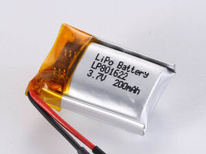 LP801622 3.7V 200MAH プリズマ式リチウムポリマー充電電池 あなたのビジネスのための究極の電力ソリューション