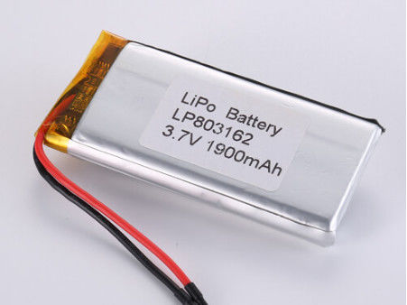 LP803162 3.7V 1900mah リチウムイオン電池メーカー 高容量リポパック ソフトパックを含む