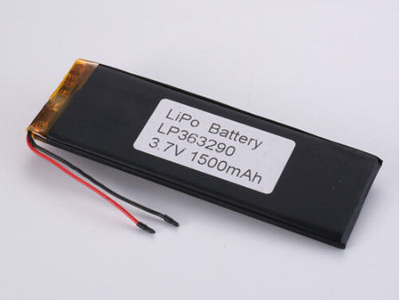 シルバー 3.7V 1500MAH リオン電池 メーカー 高容量リポパック Aグレードと1Cピーク放電率