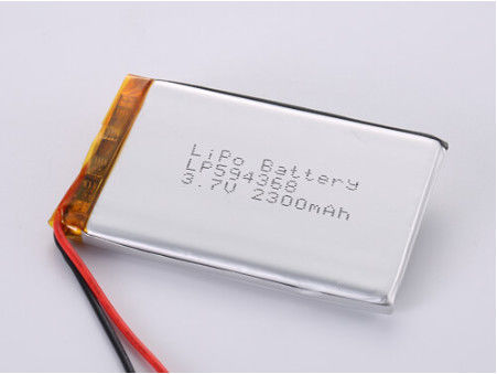 容認できるオープン電圧3.7V 2300MAH リチウムポリマー電池 1年保存期間と名目電圧3.7v