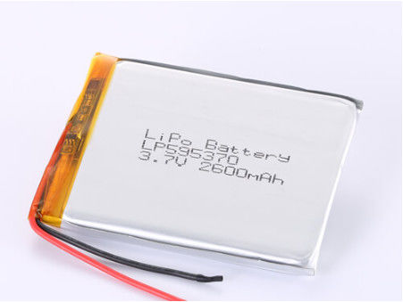 LP595370 3.7V 2600MAH 再充電電池 1 年間の保存期間 OEM互換性のためのリチウムポリマー