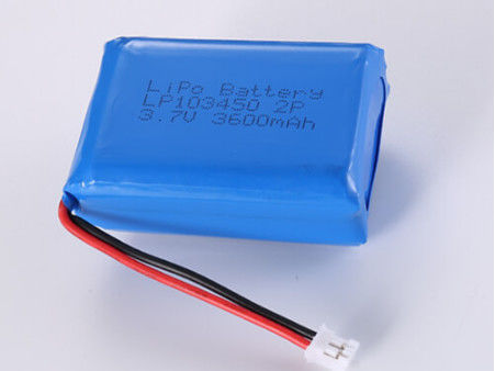 LP103450 3.7V 3600mAh リイオン電池 メーカー リポ電池 リチウムポリマー オープン電圧で再充電可能 モデル名