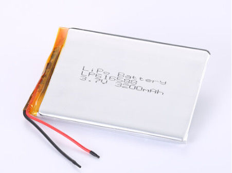 LP616588 3.7V 3200MAH リウムイオン電池 製造者 コンネクタタイプ カスタマイズされた リチウムポリマー電池 短回路保護 安全な保管を確保する