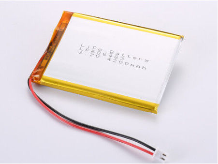LP686483 3.7V 4200MAH リイオン電池 20C -60C 温度範囲のための高容量リポパックで製造