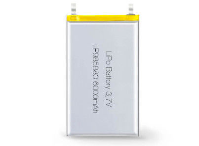 工業級 LP985880 3.7V 6000MAH リイオン電池 製造者 2-3 時間充電時間とOEM/ODMサポート