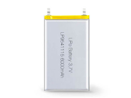 他のアノード材料 3.7V 6000MAH リチウムポリマー充電可能なバッテリー,カスタマイズ可能なオプションとOEM/ODMサポート