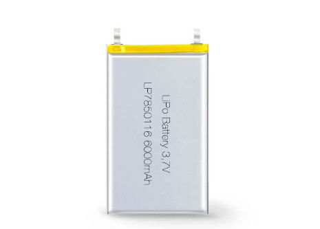 サポートされているOEM ODM リチウムポリマーバッテリー 他のアノード材料LP7850116 6000mAh 3.7V リオン電池メーカー