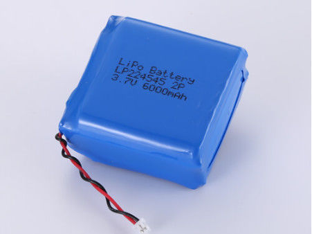 LP224545 3.7V 6000MAH リオン電池 メーカー 高容量リポパック 500サイクル -20°Cから60°Cでのサイクル寿命